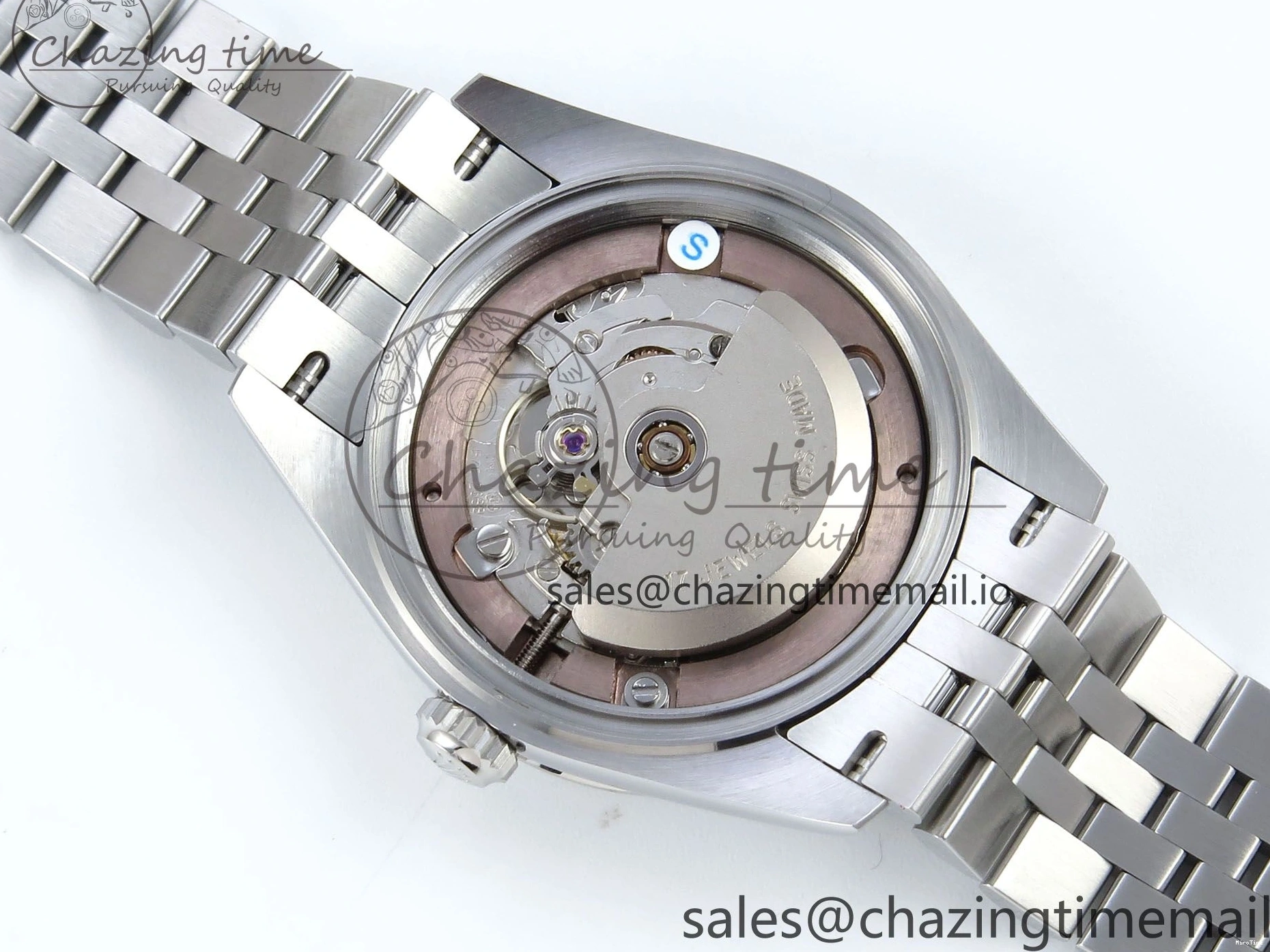MiroTime 0304 DateJust 31 278274 ARF 1:1 Best Edition 904L Steel Gray Diamonds Dial on SS Jubilee Bracelet ETA OnTrend 541